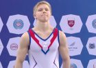 El gimnasta que lució la Z en apoyo a Rusia, castigado con un año sin competir