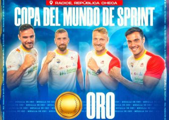 España se cuelga las primeras cinco medallas en Racice
