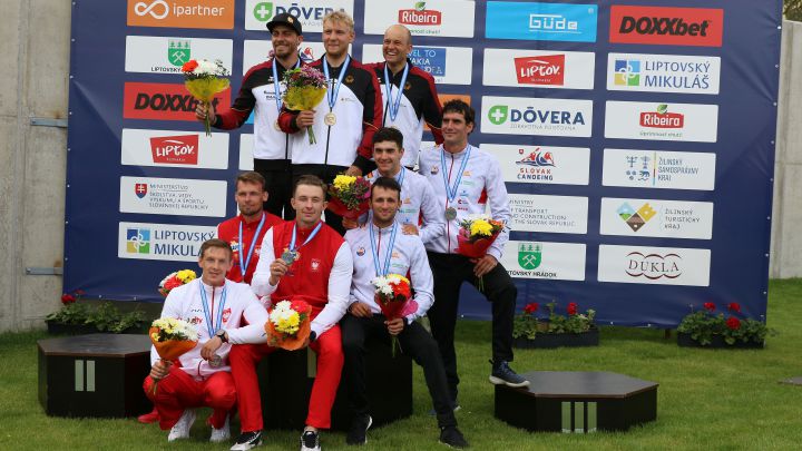 El equipo masculino de C1 logra la primera medalla de España