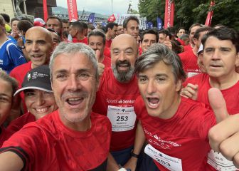 Martín Fiz, protagonista en la Carrera de las Empresas Bilbao