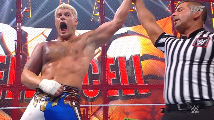 Resultados y resumen del WWE Hell in a Cell 2022: Cody Rhodes - Seth Rollins