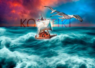 Kon-Tiki: la expedición suicida que cruzó el Pacífico en balsa