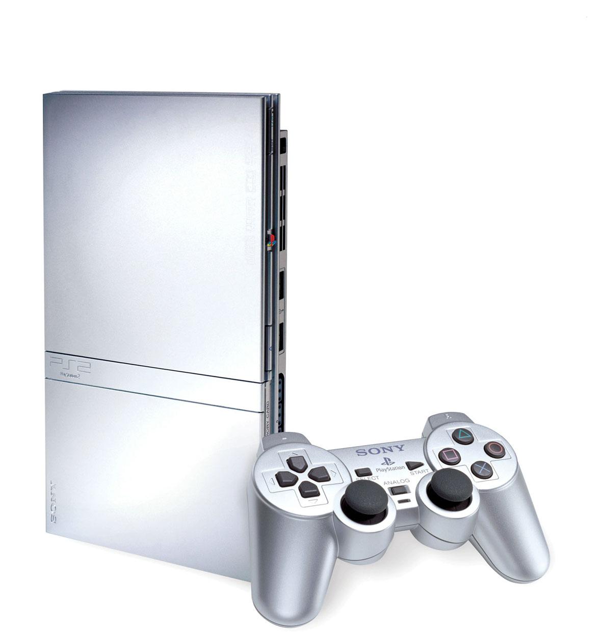 Nuevo modelo de PS2 en plata - MeriStation