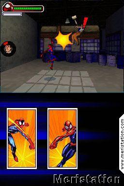 Ultimate Spider-Man fotografiado en Nintendo DS - MeriStation