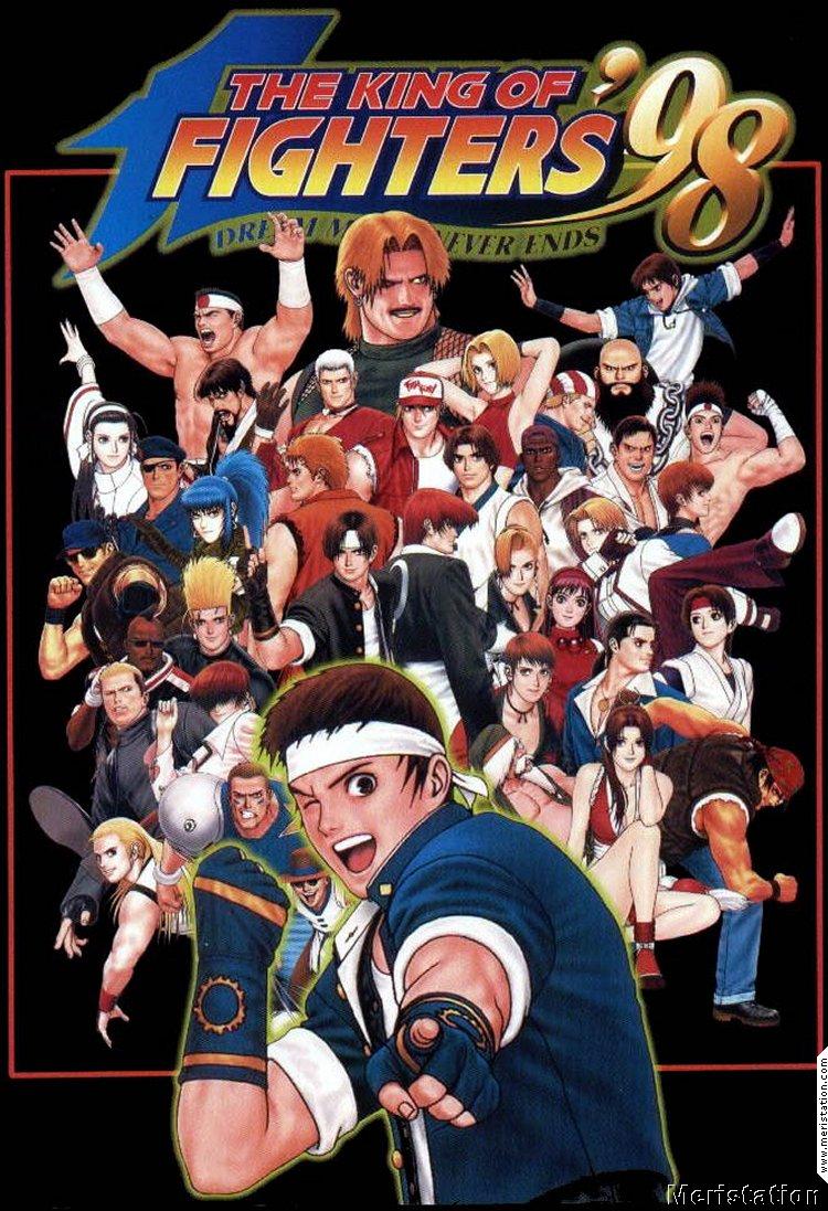 the king of fighters 99 poster todos los jugadores