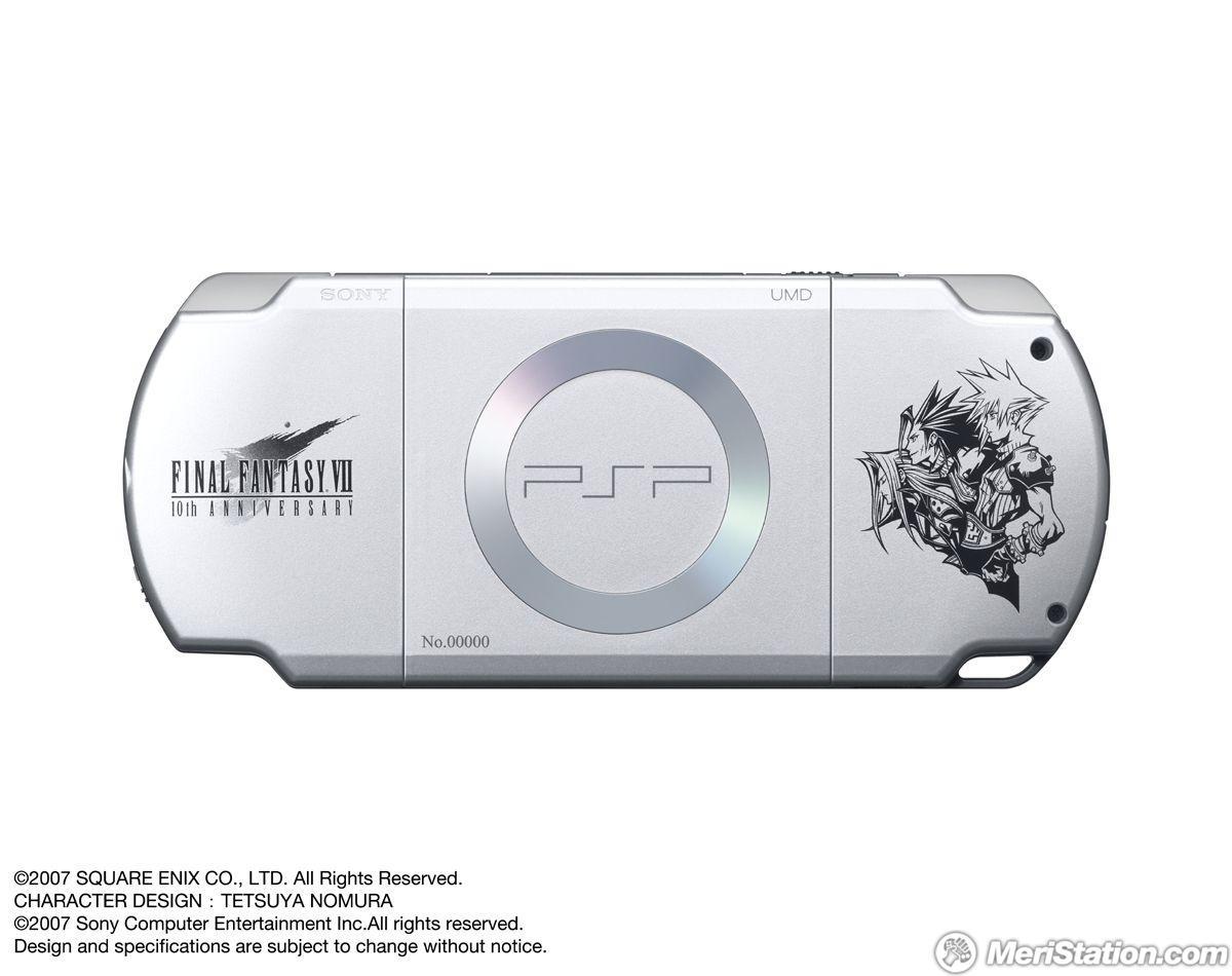 Edición especial de PSP Japón por 10º aniversario de FFVII - MeriStation