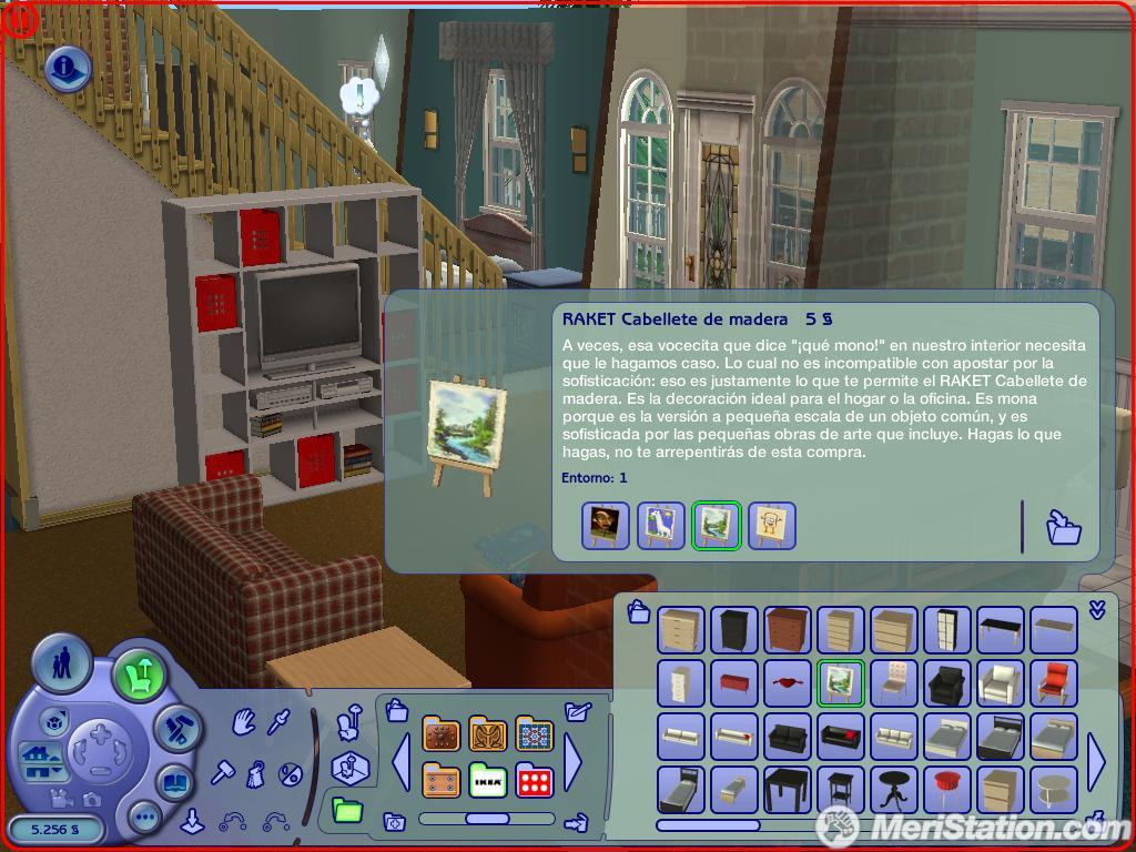Feudo Librería templo Los Sims 2: Accesorios para el hogar (Ikea) - MeriStation