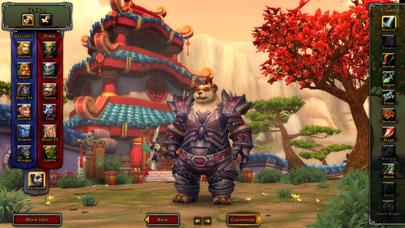 Когда вышел wow pandaria