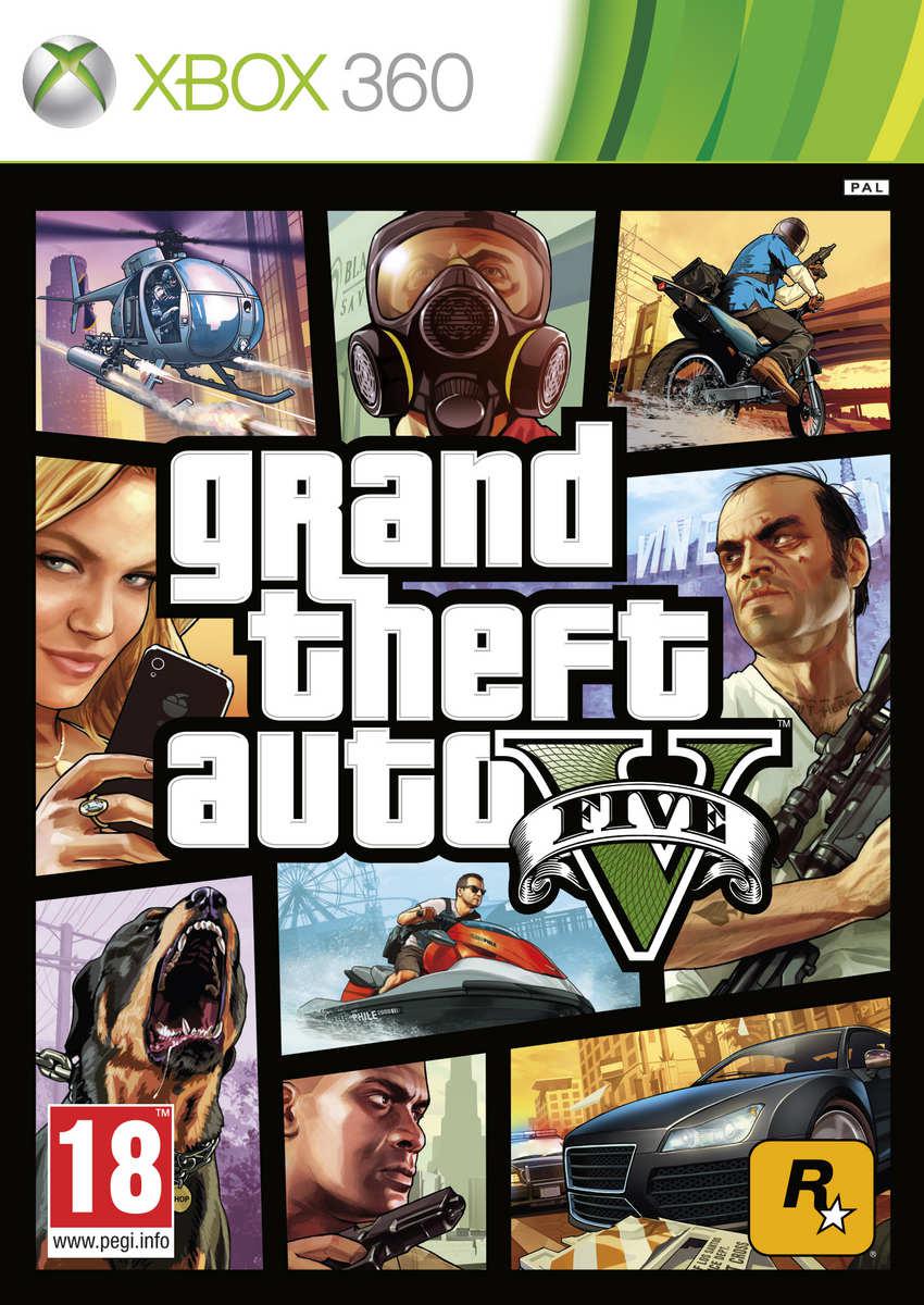 Grand Theft Auto V, carátulas en Xbox 360 y Playstation 3 - MeriStation