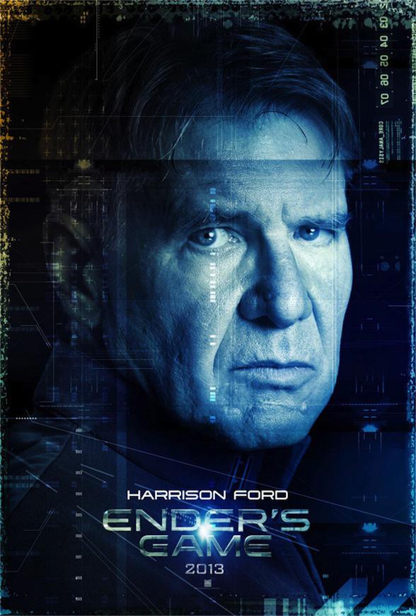 Pósters de los protagonistas de la película El Juego de Ender - MeriStation