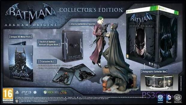 Así es la Edición Coleccionista de Batman: Arkham Origins - MeriStation
