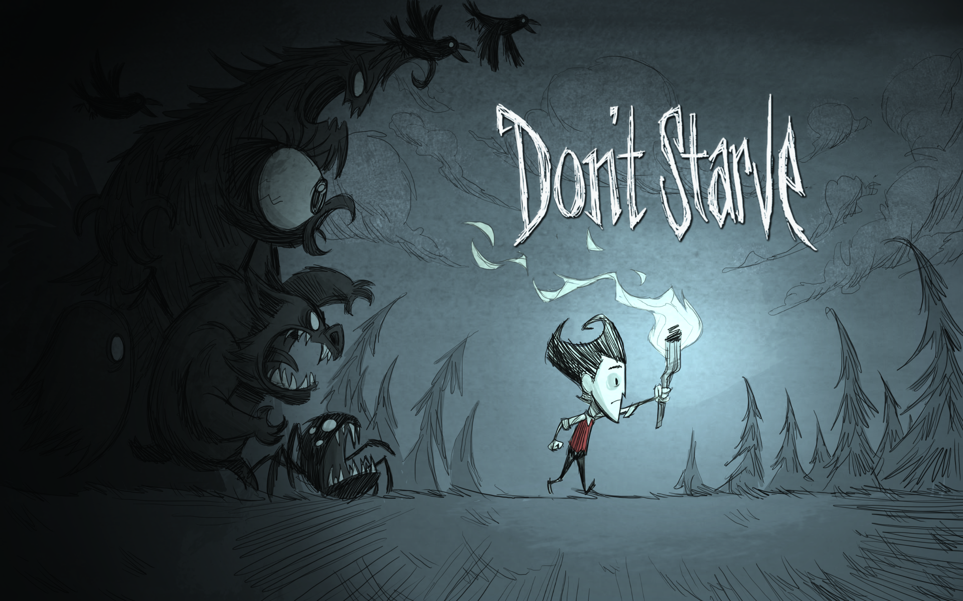 Don t screen. Донт старв 2. Don't Starve together Art. Don't Starve финал. Уолтер донт старв.