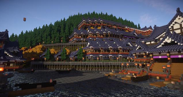 El Japón feudal más increíble recreado en Minecraft - MeriStation