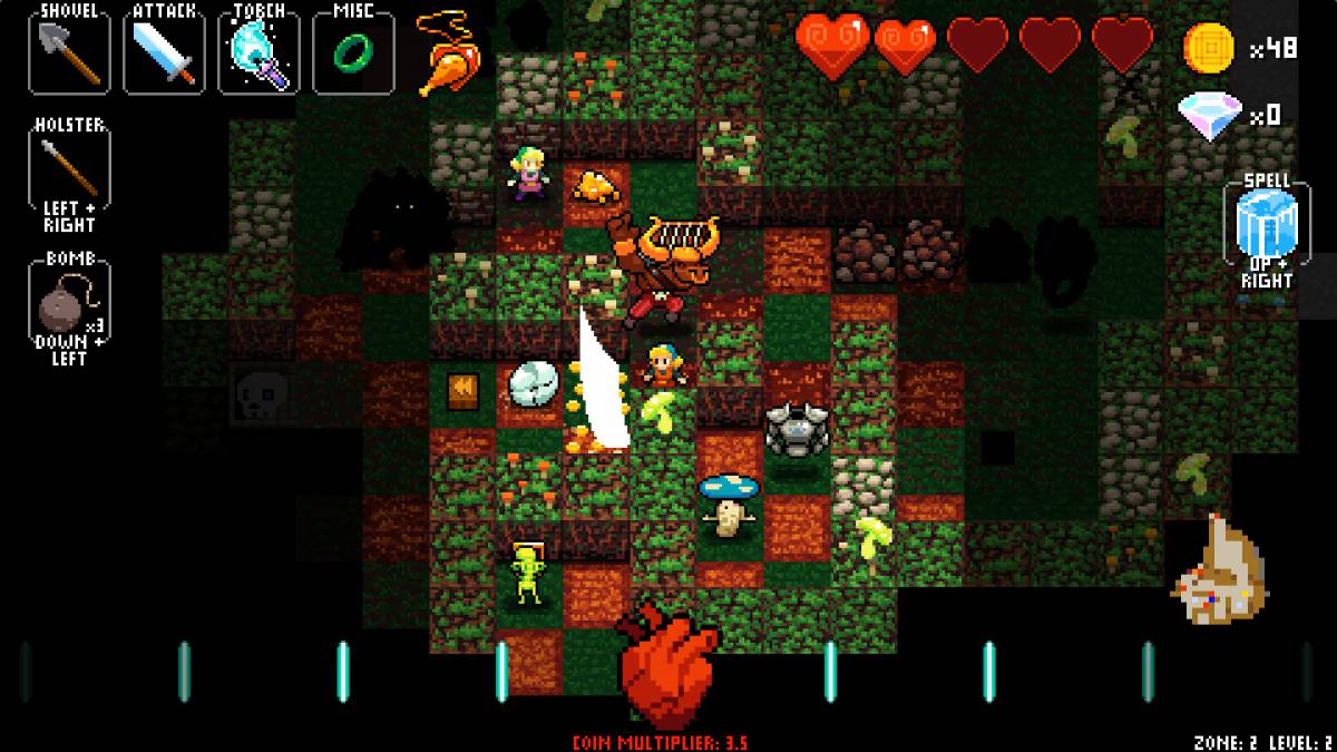 download free crypt of the necrodancer hyrule