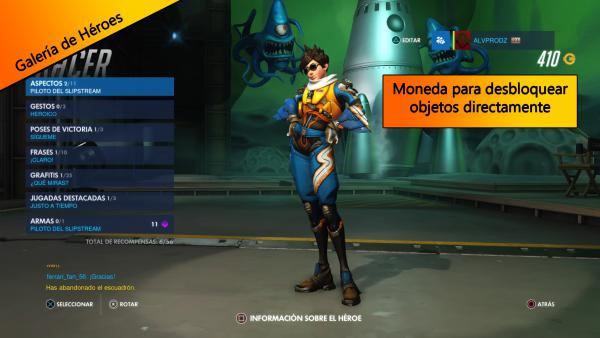 Guía de Overwatch - Menú, Progresión y Opciones Principales - MeriStation