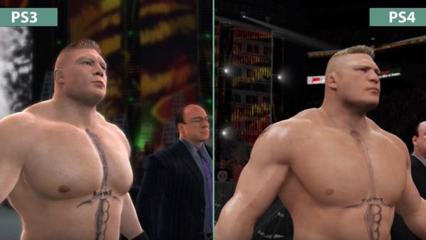 Comparativa gráfica WWE 2K17: PS4 vs PS3, batalla generacional