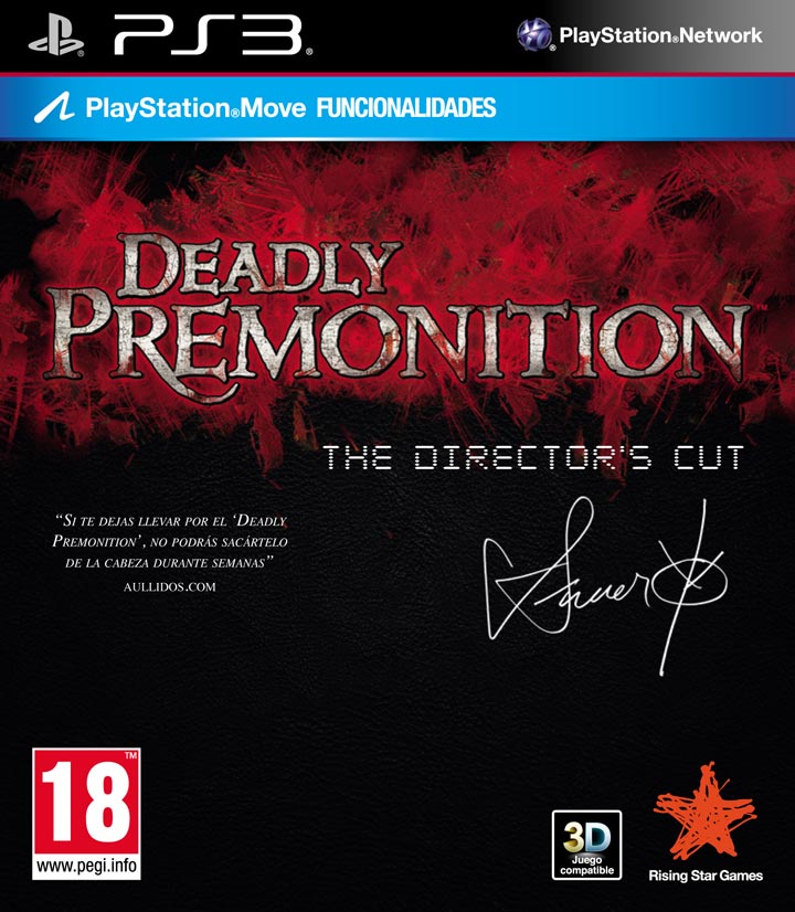 Carátula de Deadly Premonition: The Director's Cut
