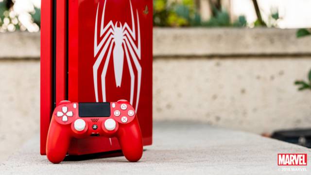 Rojo pasión: Mostrada la PS4 Pro edición Marvel's Spider-Man - MeriStation