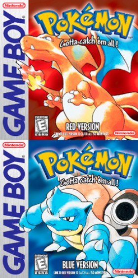 Carátula de Pokémon Red / Pokémon Blue