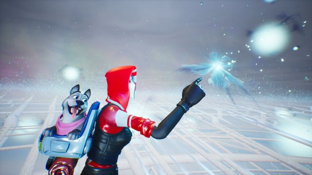 fortnite battle royale cubo morado gigante fin evento temporada 6 pase batalla