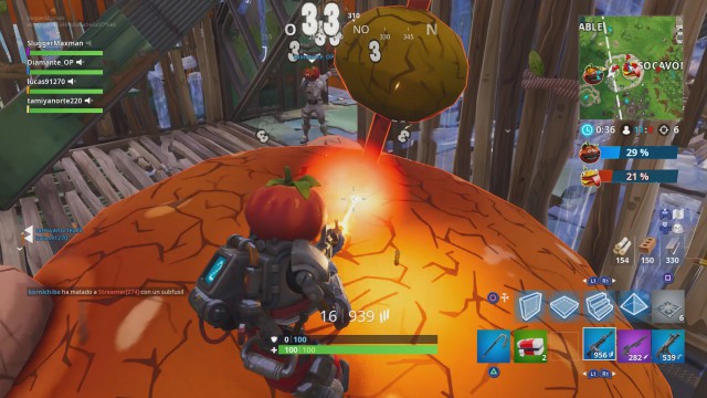 fortnite battle royale mtl modo de tiempo limitado guerra de comida - guerra de comida fritura fortnite