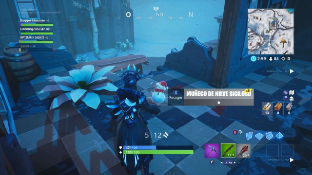 Fortnite Asi Es El Muneco De Nieve Sigi!   loso Meristation - fortnite asi es el muneco de nieve sigiloso