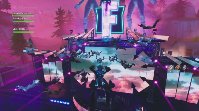 fortnite battle royale dj marshmello concierto parque placentero hora del espectaculo