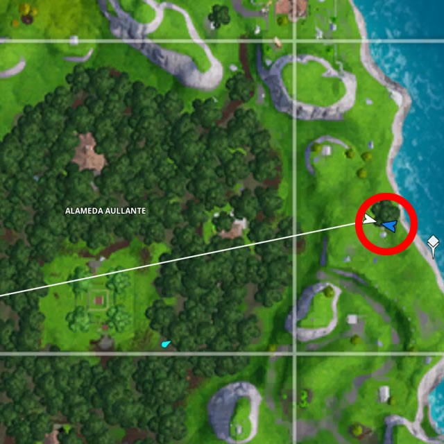 fortnite battle royale semana 10 temporada 7 desafio consigue una puntuacion de 5 o mas en la galeria de tiro al este de alameda aullante mapa