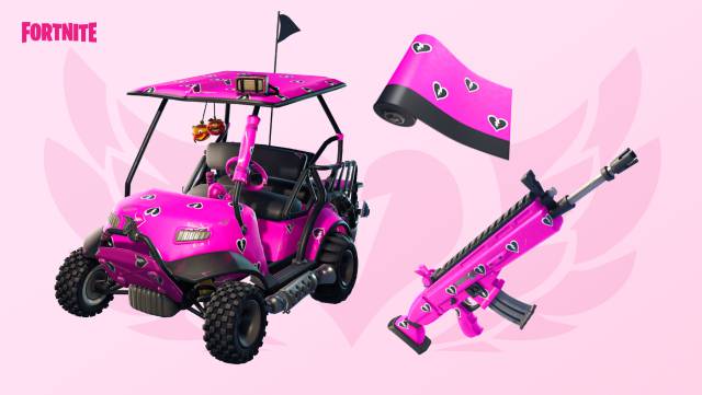 Fortnite Share the love evento San Valentín