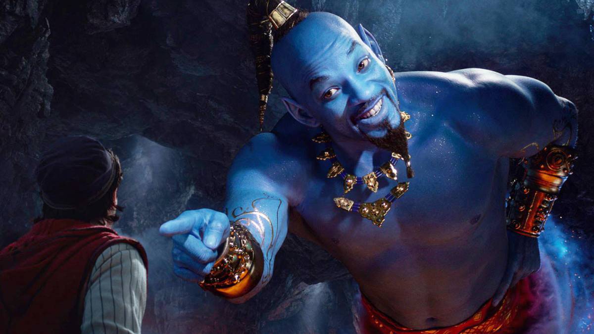 Así luce Will Smith como Genio en el nuevo tráiler de Aladdin
