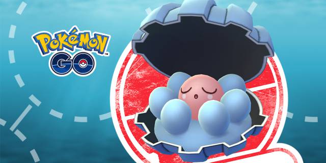 Pokémon GO mision clamperl