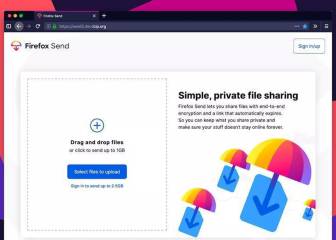Firefox Send te dejará enviar archivos que no se quedan en Internet