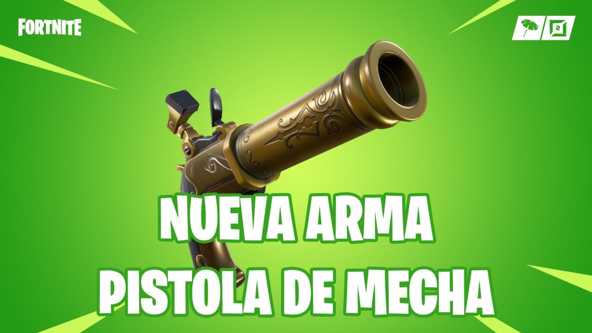 Fortnite Asi Es La Nueva Pistola De Mecha Meristation - fortnite asi es la nueva pistola de mecha