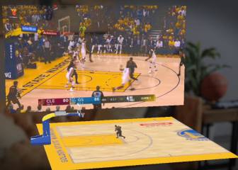 Así se ve la app de la NBA realidad virtual con las Magic Leap