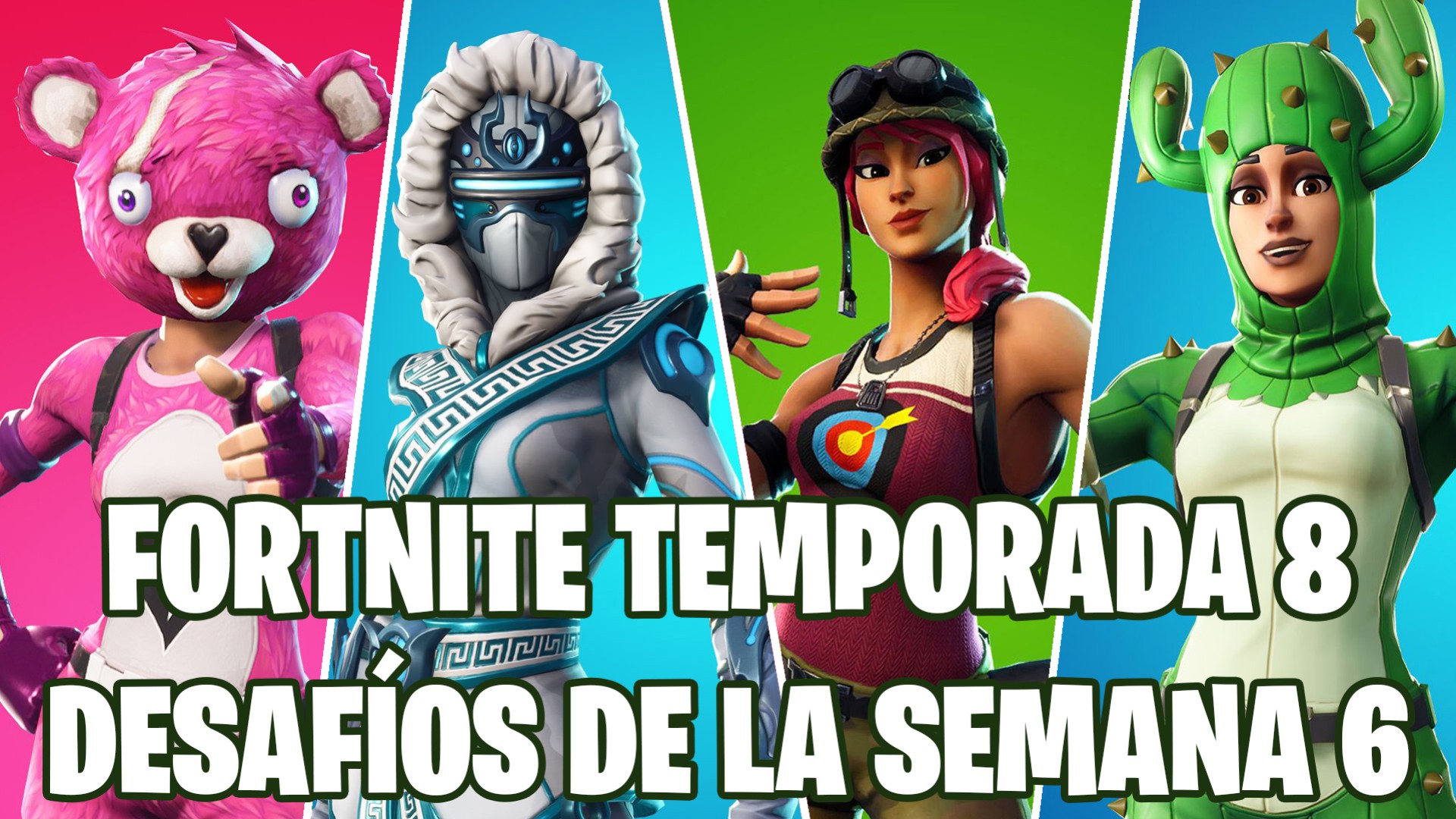 Cómo completar los desafíos de Fortnite Semana 6 Temporada 8 - MeriStation