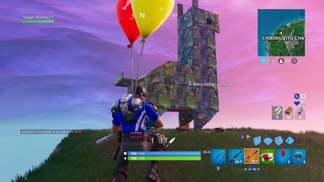 fortnite battle royale desafios semana 6 temporada 8 desafio visita un conejo de madera un cerdo - conejo de madera cerdo de piedra fortnite