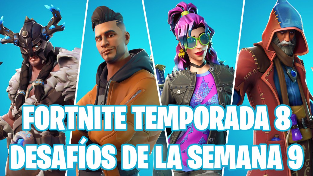 Cómo completar los desafíos de Fortnite Semana 9 Temporada ... - 1040 x 585 jpeg 171kB