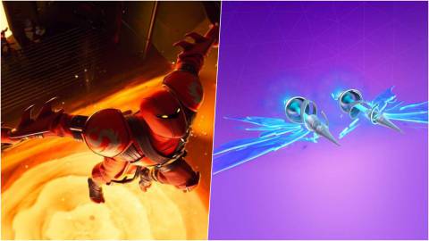 fortnite epic regala un planeador por un error durante la erupcion del volcan - evento fortnite volcan miniatura