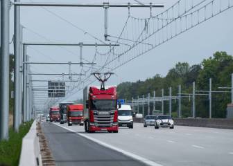 Camiones-tranvía, lo último en Alemania para reducir la contaminación