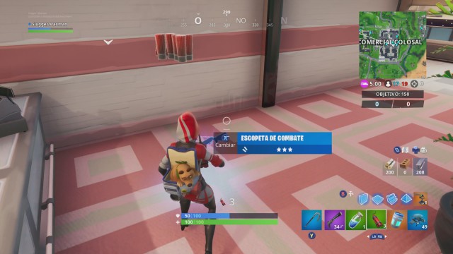 fortnite battle royale nueva arma escopeta de combate temporada 9 - flotadores de unicornio fortnite temporada 9