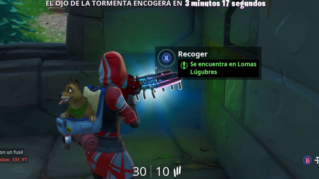 Hacia donde apunta el cuchillo fortnite