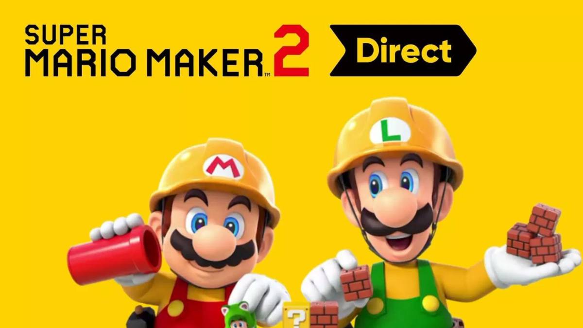 Super Mario Maker 2, Nintendo Direct