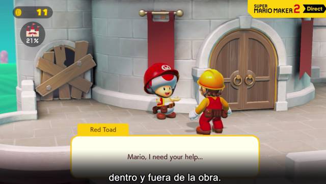 Super Mario Maker 2 detalla su multijugador y confirma modo historia