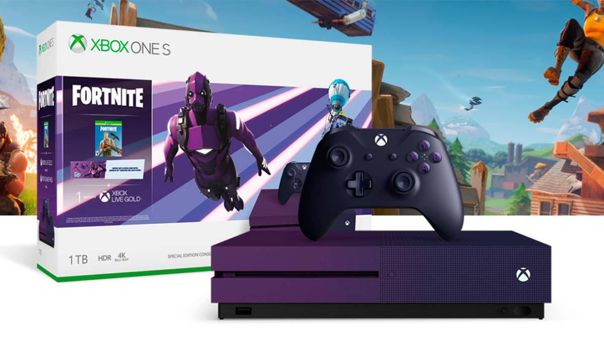 Así es la Xbox One S edición Fortnite Battle Royale por ...
