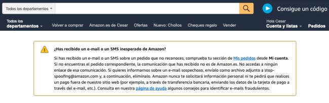 Amazon advierte de falsos en su nombre, cuidado - AS.com