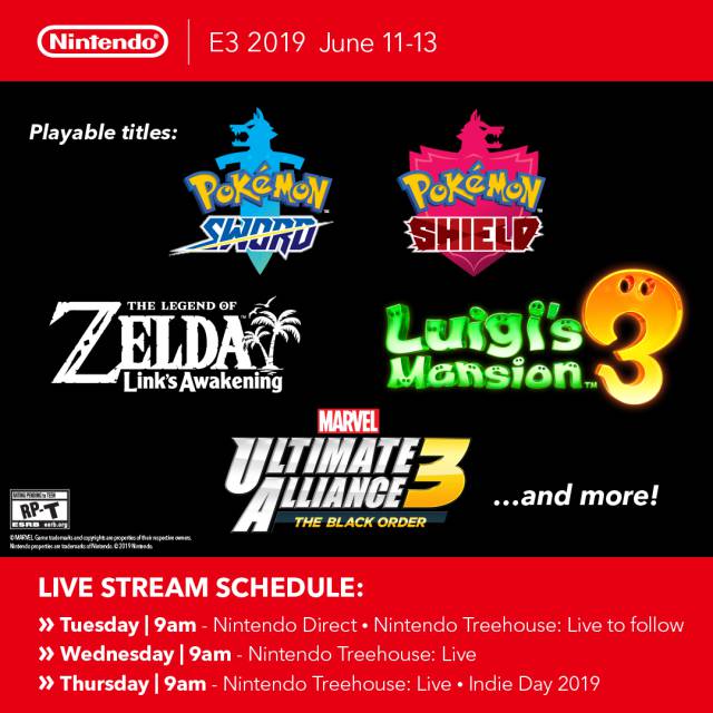 E3 2019: previa del Nintendo Direct y el Nintendo TreeHouse Live