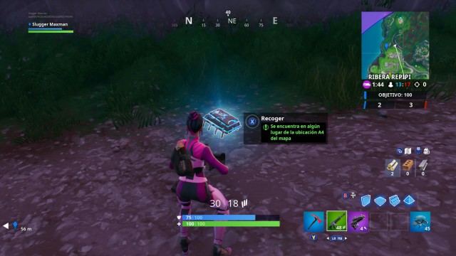 Fortnite Fortbyte 27 Fortbyte 27 Como Obtenerlo En Fortnite En Algun Lugar De La Ubicacion A4 Del Mapa Meristation