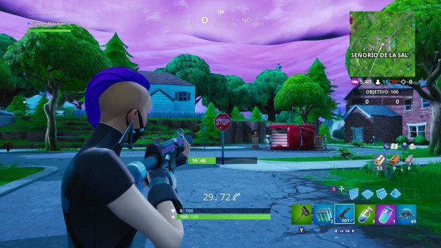 fortnite battle royale desafios temporada 10 temporada x viaje por carretera semana 1 señales de stop
