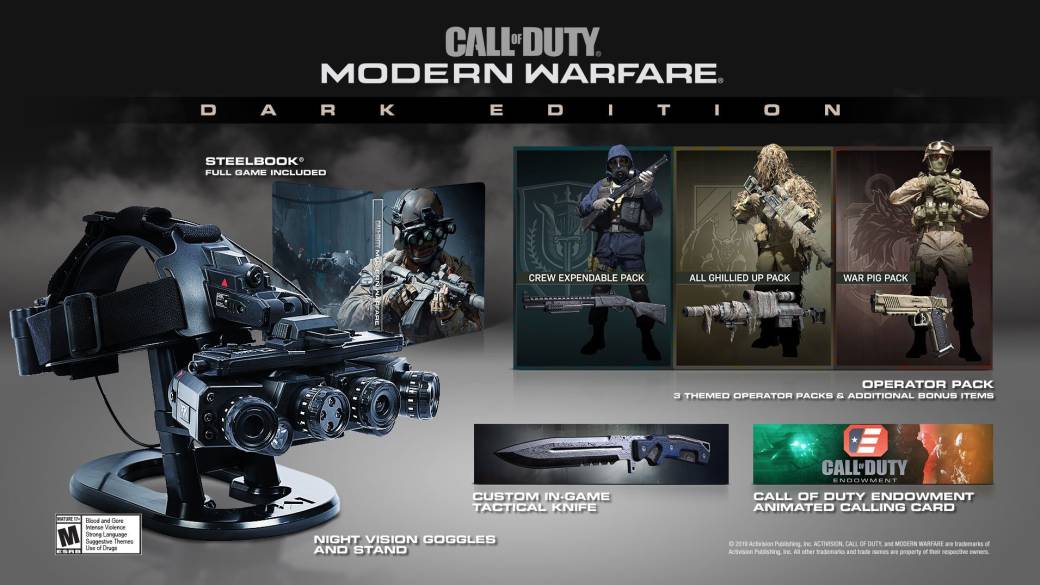 Call of Duty: Modern Warfare Dark Edition: así es la edición