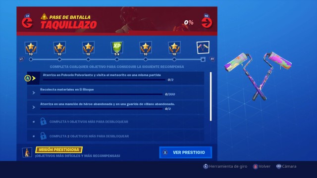 fortnite battle royale temporada 10 temporada x desafios taquillazo